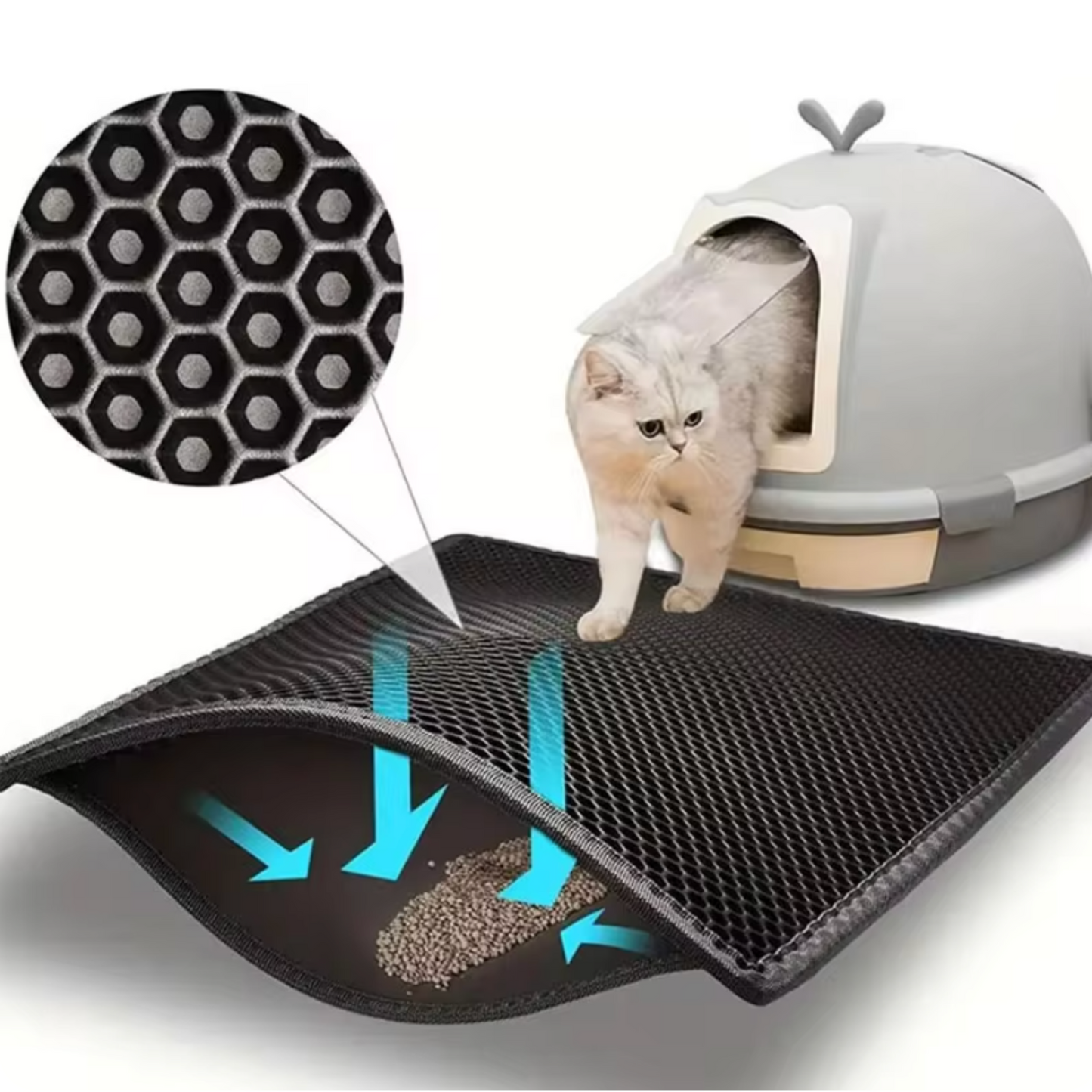 Litière chat - Tapis
