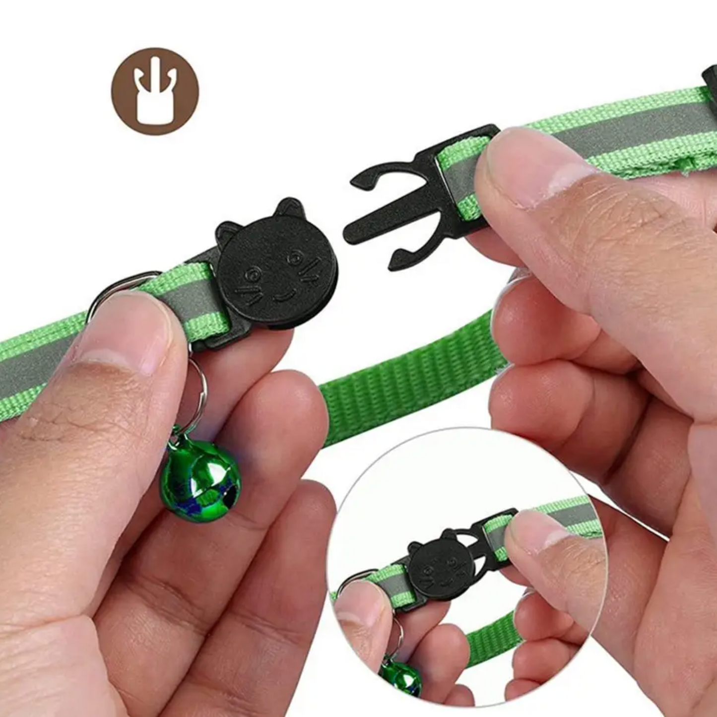 Collier gps chat