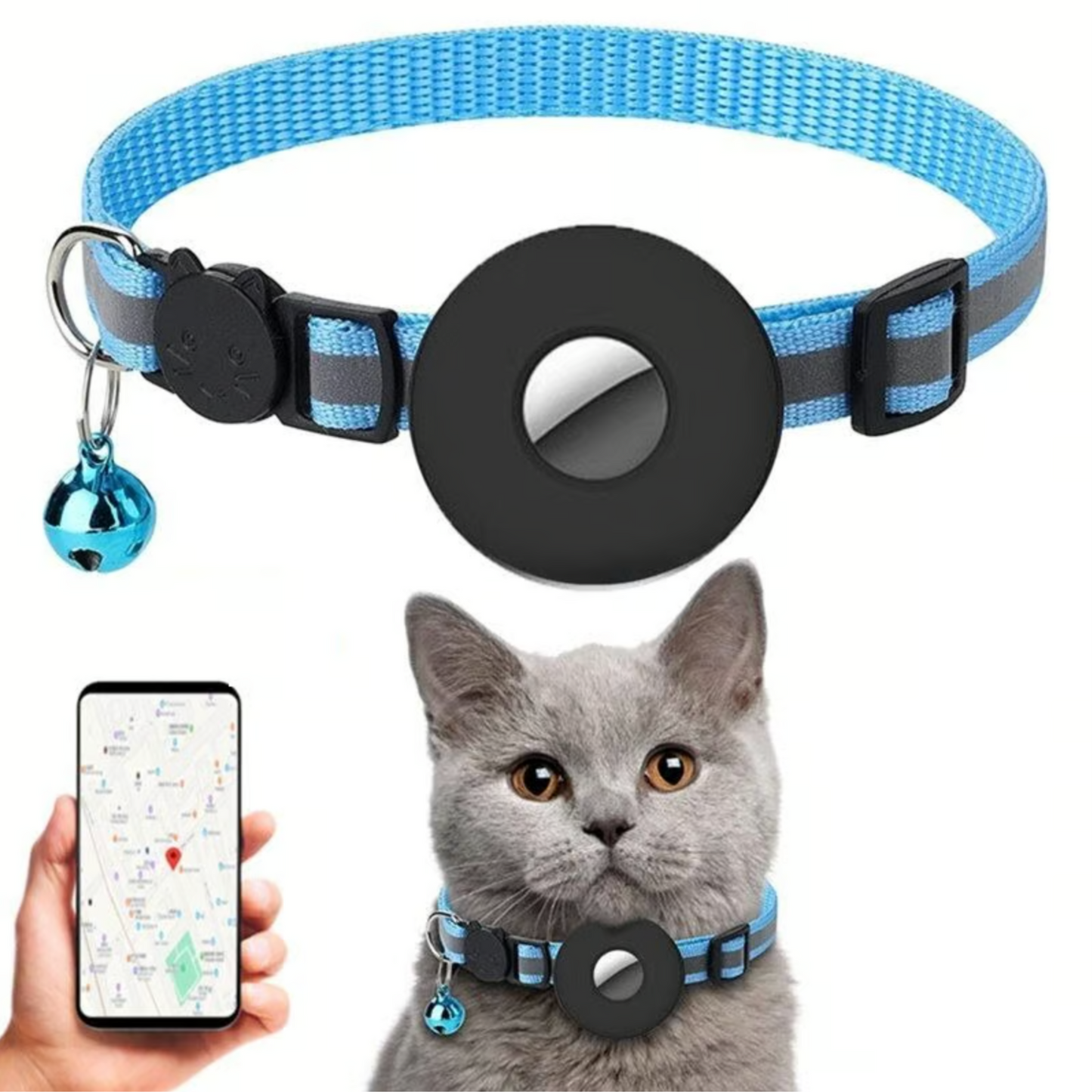 Collier gps chat