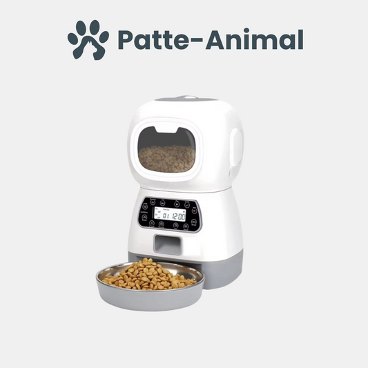 Distributeur de croquettes pour chat