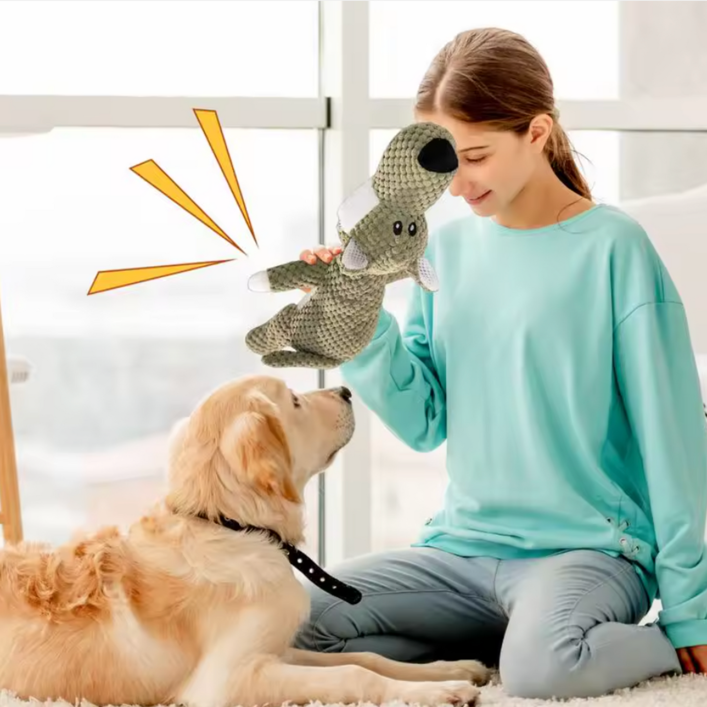 Jouet pour chien - Peluche pour chien indestructible