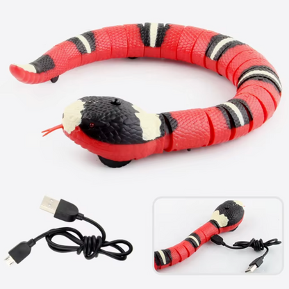 Jouet pour chat - jouet serpent