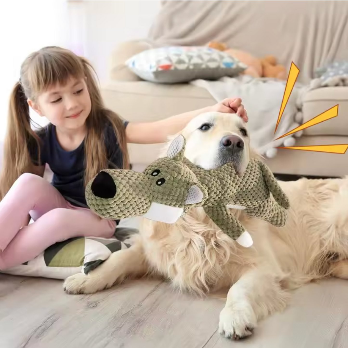 Jouet pour chien - Peluche pour chien indestructible