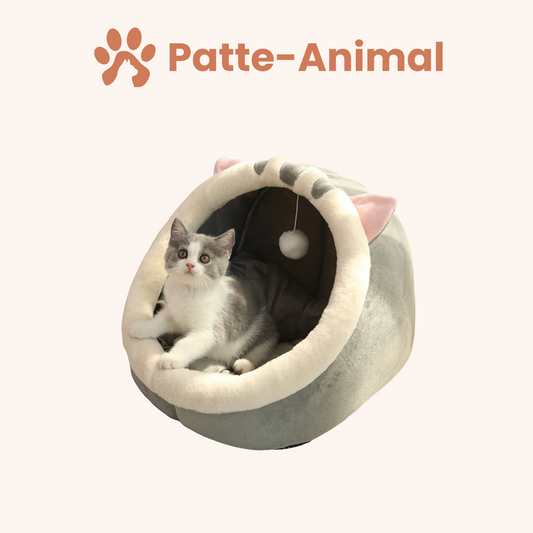 Panier Ultra Douillet pour Chat – Confort & Sérénité