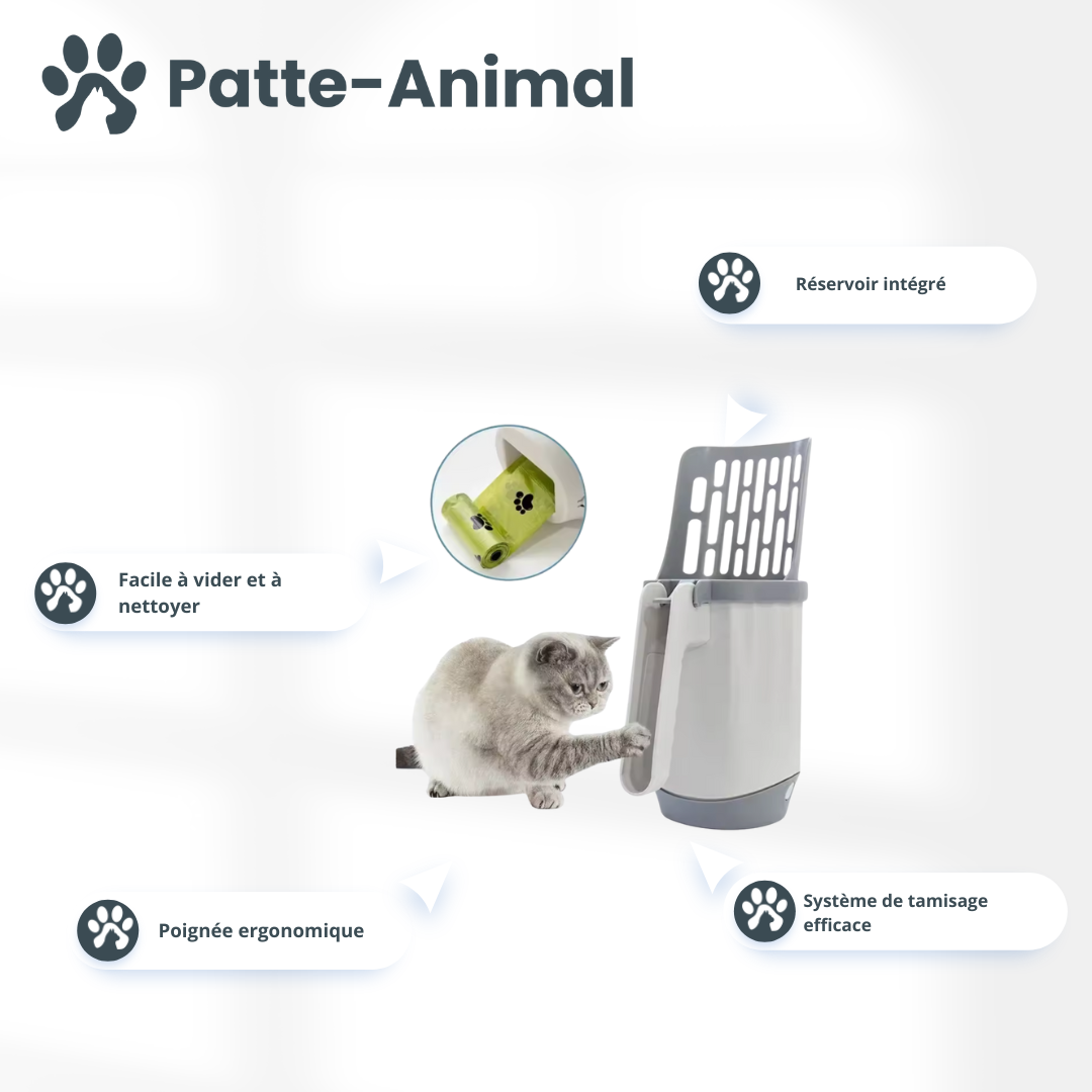 Litière chat - Pelle pour litière